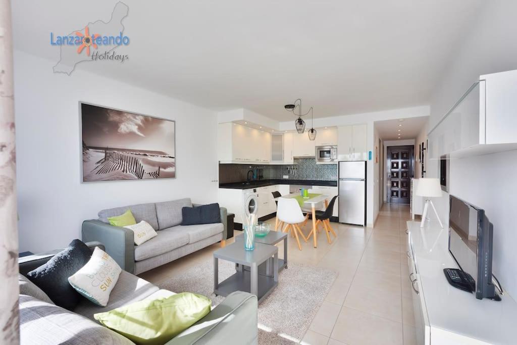 Casa Patty, Piscinas Climatizadas, Primera Linea Коста-Тегісе Екстер'єр фото